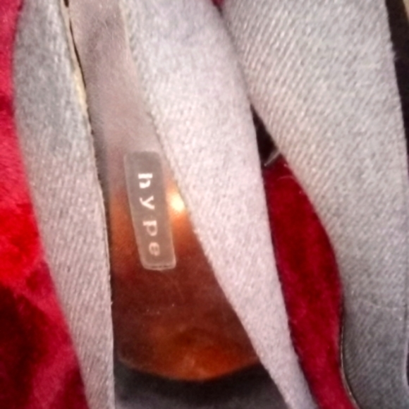 Shade of GREY .By HyPE size 7.5 Heel 👠 and Open Toe - Picture 5 of 5